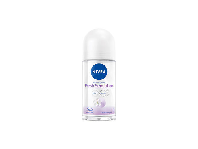 Antiperspirant Antibacterian Roll-On Nivea Fresh Sensation, 50ML