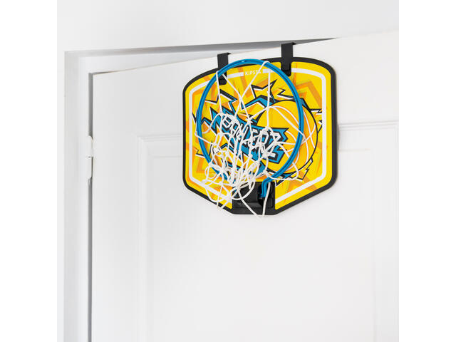 Mini-coș de baschet SK100 Galben-Albastru