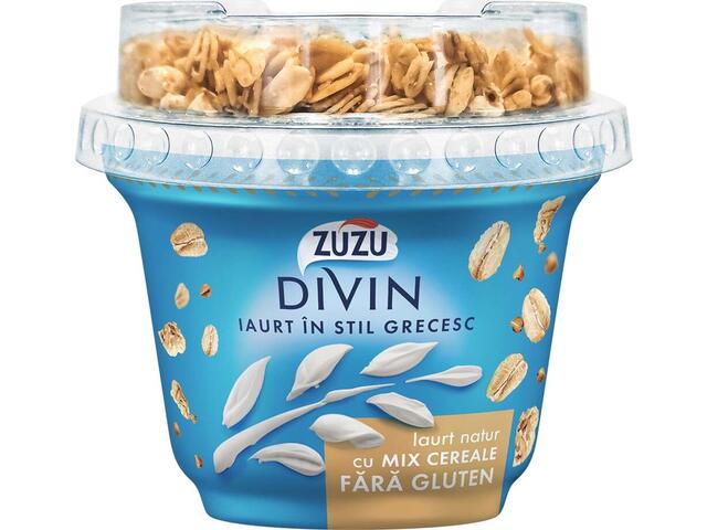 Zuzu Divin Iaurt natur 2% si mix fara gluten 168g
