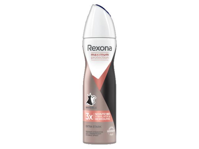 Deodorant spray Rexona Maximum Protection Invisible 150 ML