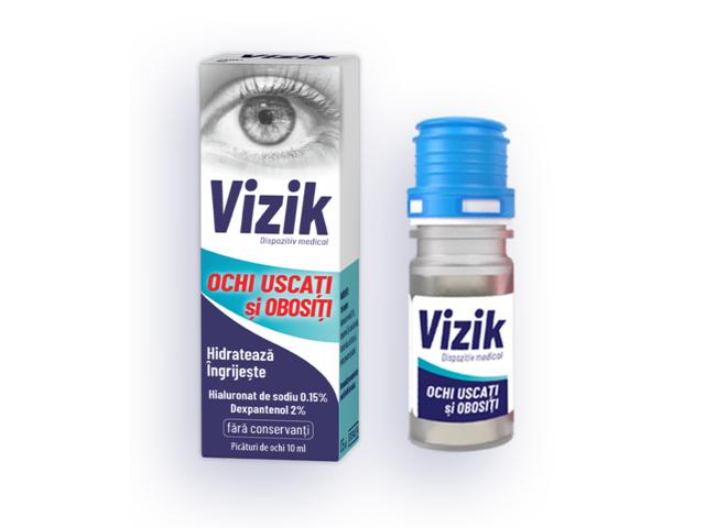 ZDROVIT VIZIK OCHI USCATI SI OBOSITI PICATURI OFTALMICE 10ML