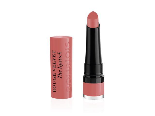 Ruj de buze Bourjois Rouge Velvet The Lipstick 02 Flaming’rose, 2.4g