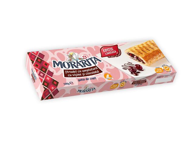 Strudel cu visine si ciocolata Morarita 500G