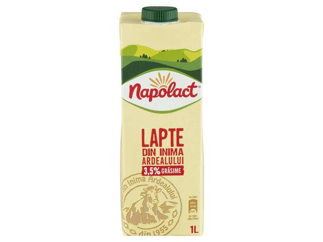 Napolact Lapte integral 3.5% grasime 1l