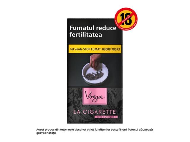 VOGUE LA CIGARETTE UNIQUE ROSE