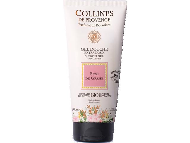 Gel dus Rose de Grasse 200ml, COLLINES DE PROVENCE