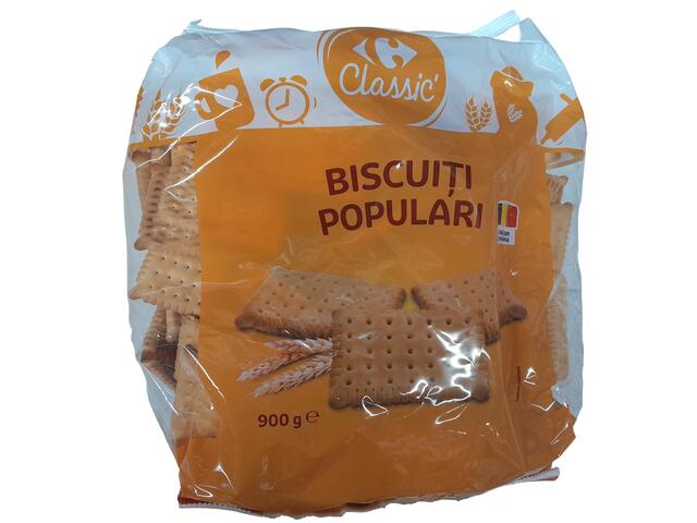 Biscuiti populari Carrefour Classic 900g