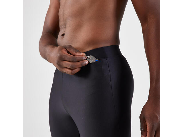 Colanți alergare KIPRUN Run 100 Negru Bărbați