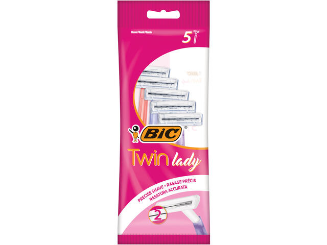 Aparat ras2 lame twin lady 5 buc Bic