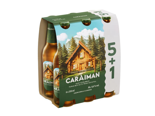 Caraiman Sticla 5+1 0,33L