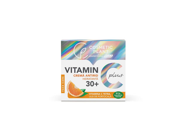 Crema antirid hidratanta Cosmetic Plant Vitamin C Plus 30+, 50 ml