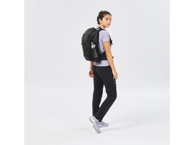 Pantalon Modulabil Drumeție la Munte MH550 Negru Damă - 36 (L30)