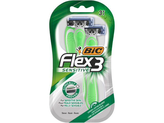 Aparat ras (3 lame) BIC Flex3 Sensitive B3