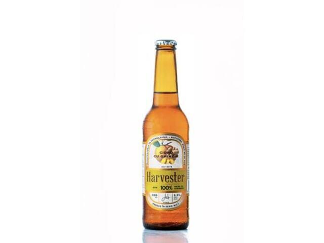 Cidru Artizanal De Mere Cu Ghimbir Harvester, 330Ml, 5,5% Vol. Alc.