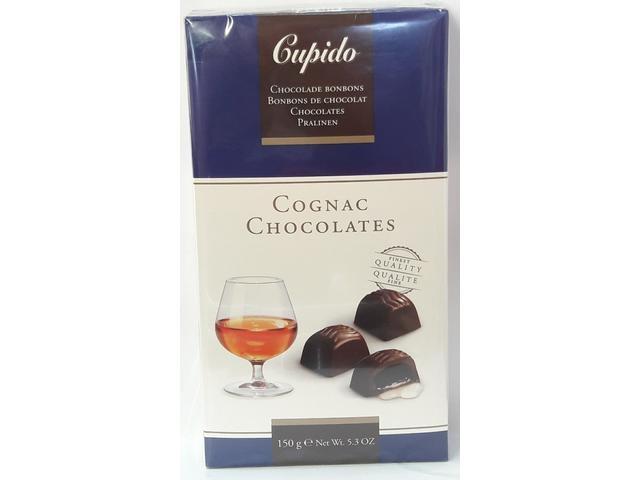 Praline din ciocolata cu coniac 150 g Cupido