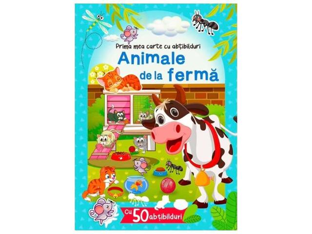 Animale de la ferma. Cu 50 abtibilduri