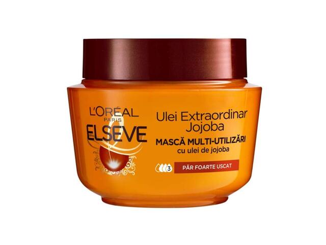 Elseve Ulei Extraordinar Masca par multi utilizari cu ulei de JOJOBA pentru par foarte uscat 300 ml