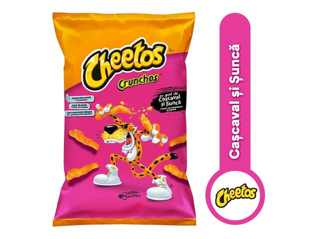 Cheetos cu gust de cascaval & sunca, 60g