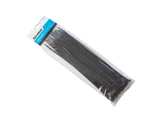 Colier PVC Strohm cu dimensiunea de 300 x 4.8 mm 50 de bucati