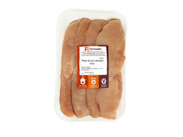 Piept de pui dezosat, feliat, Fermador, per kg