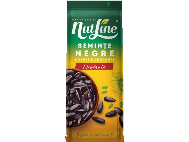 Nutline Seminte Floarea Soarelui Negre Fara Sare 200G