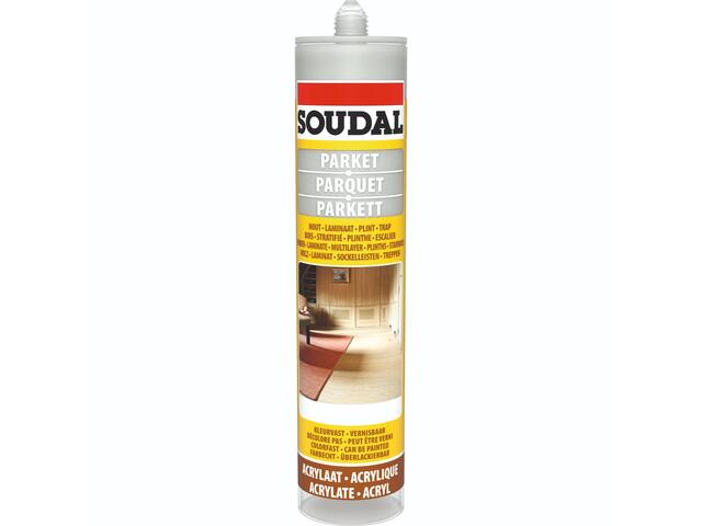 Chit acrilic pentru parchet, Soudal, mahon, 280 ml