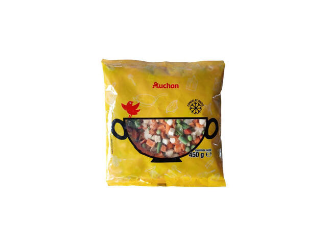 Amestec legume pentru ciorba de vacuta Auchan, 450g