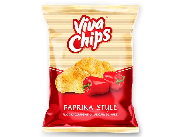 Chips Cu Paprika Viva 100G