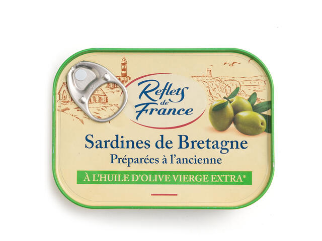 Sardine in ulei masline 125 g Reflet de France