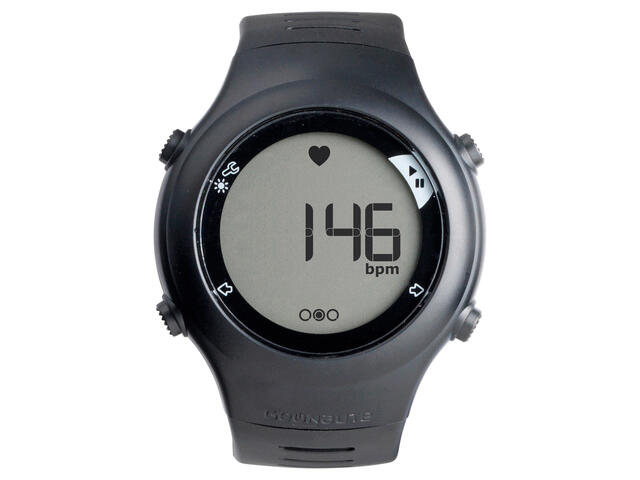 Ceas Cardiofrecvențiometru Alergare ONRHYTHM 110 Negru