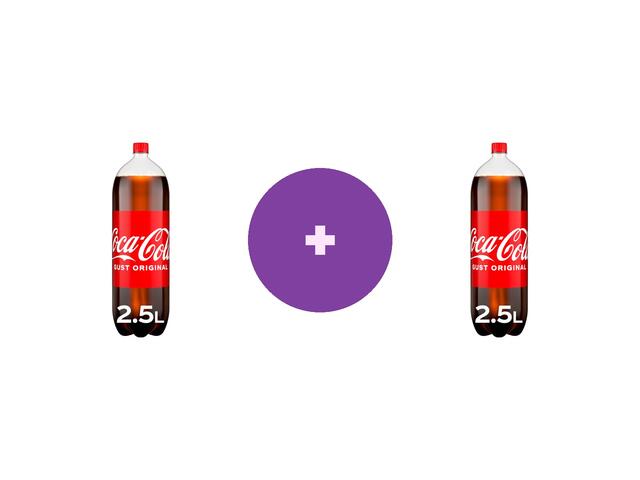 Coca-Cola Bautura carbogazoasa Cola 2.5l, Al 2-lea -40%