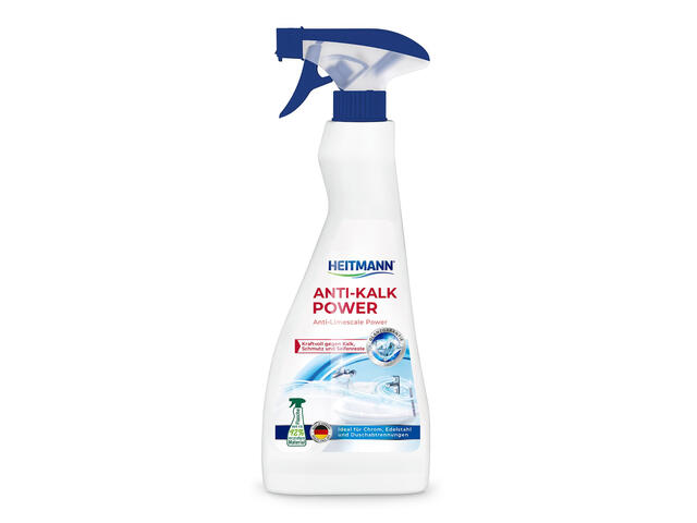 Anti Kalk Power Spray - Solutie foarte puternica pentru indepartarea calcarului 500ML Heitmann