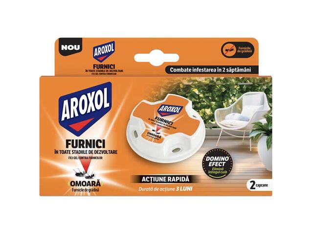 Aroxol Fx3 Gel Contra Furnicilor Capcane 2 Buc