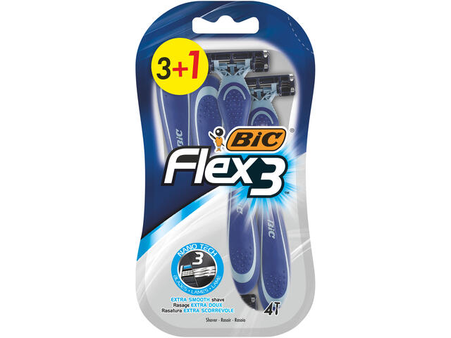 Aparat ras (3 lame) BIC Flex3 B3+1