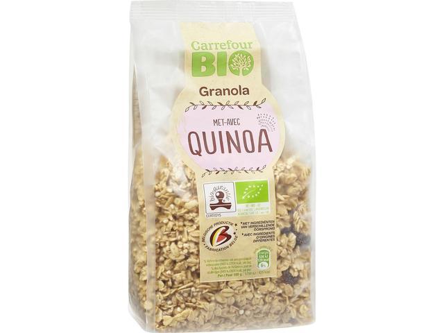 GRANOLA QUINOA 375G CRF BIO