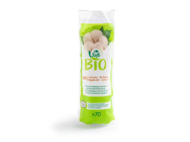 Dischete demachiante Bio Carrefour 70 bucati