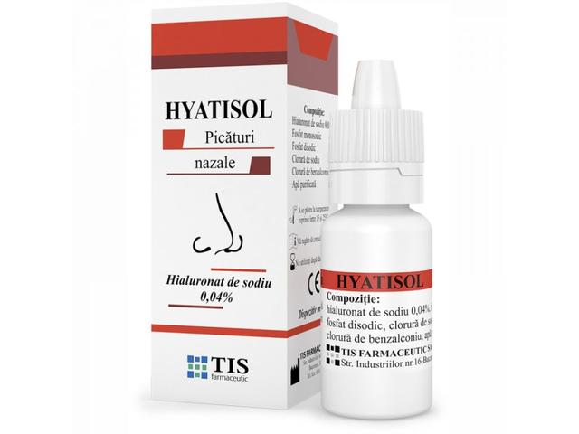 TIS HYATISOL PICATURI NAZALE 10ML