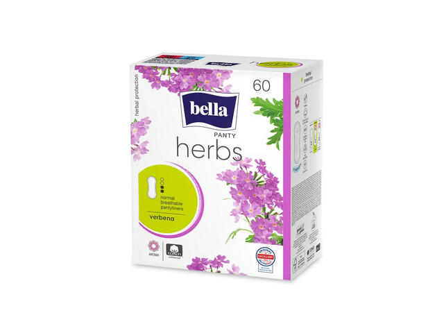 Absorbante Bella Herbs Panty deo verbina 60 bucati