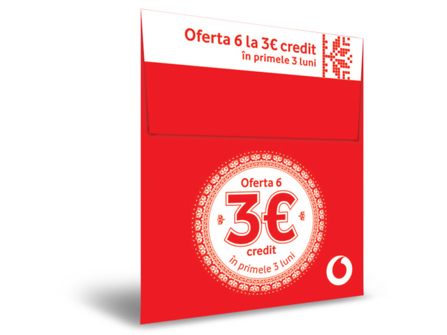 CARTELA VODAFONE 3 EURO