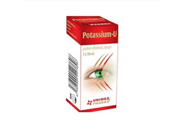 POTASSIUM-U SOLUTIE OFTALMICA 10ML