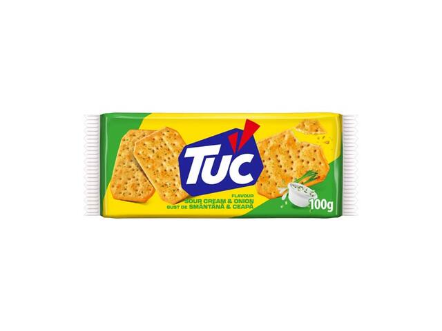 TUC Biscuiti Sarati Cu Gust De Smantana si Ceapa 100g