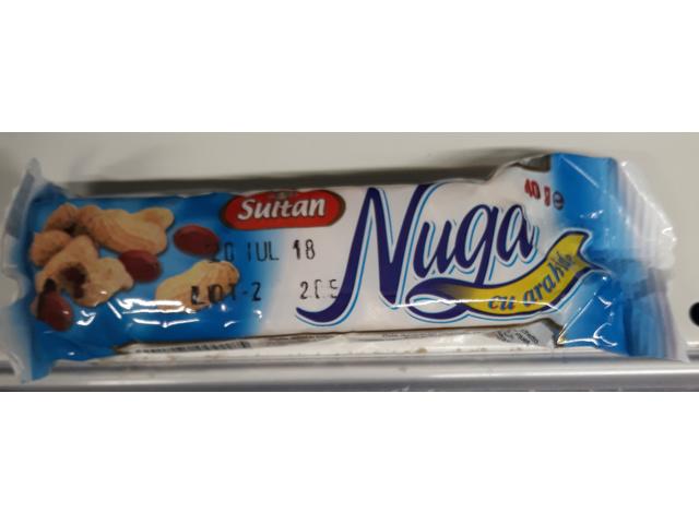 Nuga cu arahide Sultan 40g