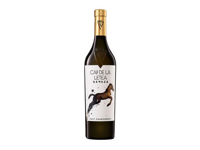 Vin alb sec, Caii de la Letea, Geneza Oaky Chardonnay, 0.75L