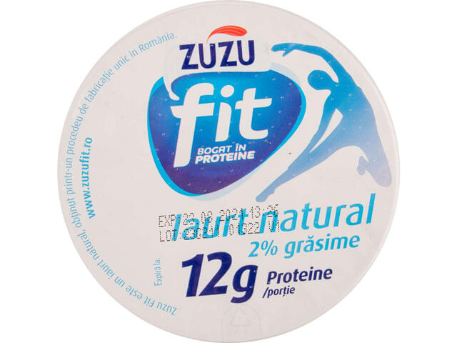 Zuzu Fit iaurt natural 2% grasime 150 g