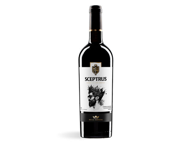 Vin Sceptrus Cabernet Sauvignon&Feteasca Neagra&Merlot, 0.75L, sec