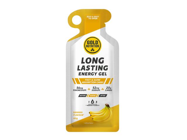Gel energizant Long Lasting GOLD NUTRITION Banane 40 g