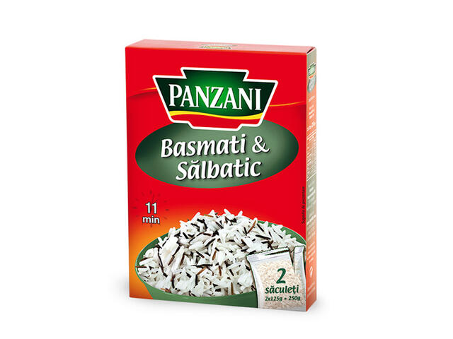 Orez Basmati Salbatic 250g Panzani