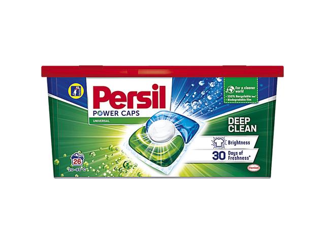 Detergent automat capsule, Persil Power Caps Universal, 26 spalari, 26 bucati