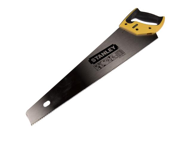Fierastrau pentru taiere lemn, Stanley Jet Cut Fine 2-15-595, maner bi-material,  450 mm
