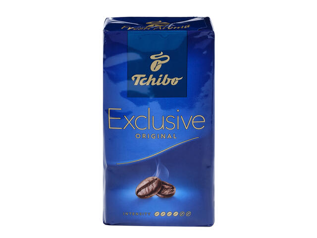 Tchibo Exclusive 500g, cafea prajita si macinata